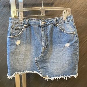 Euro denim miniskirt size 40 (apx US 6)